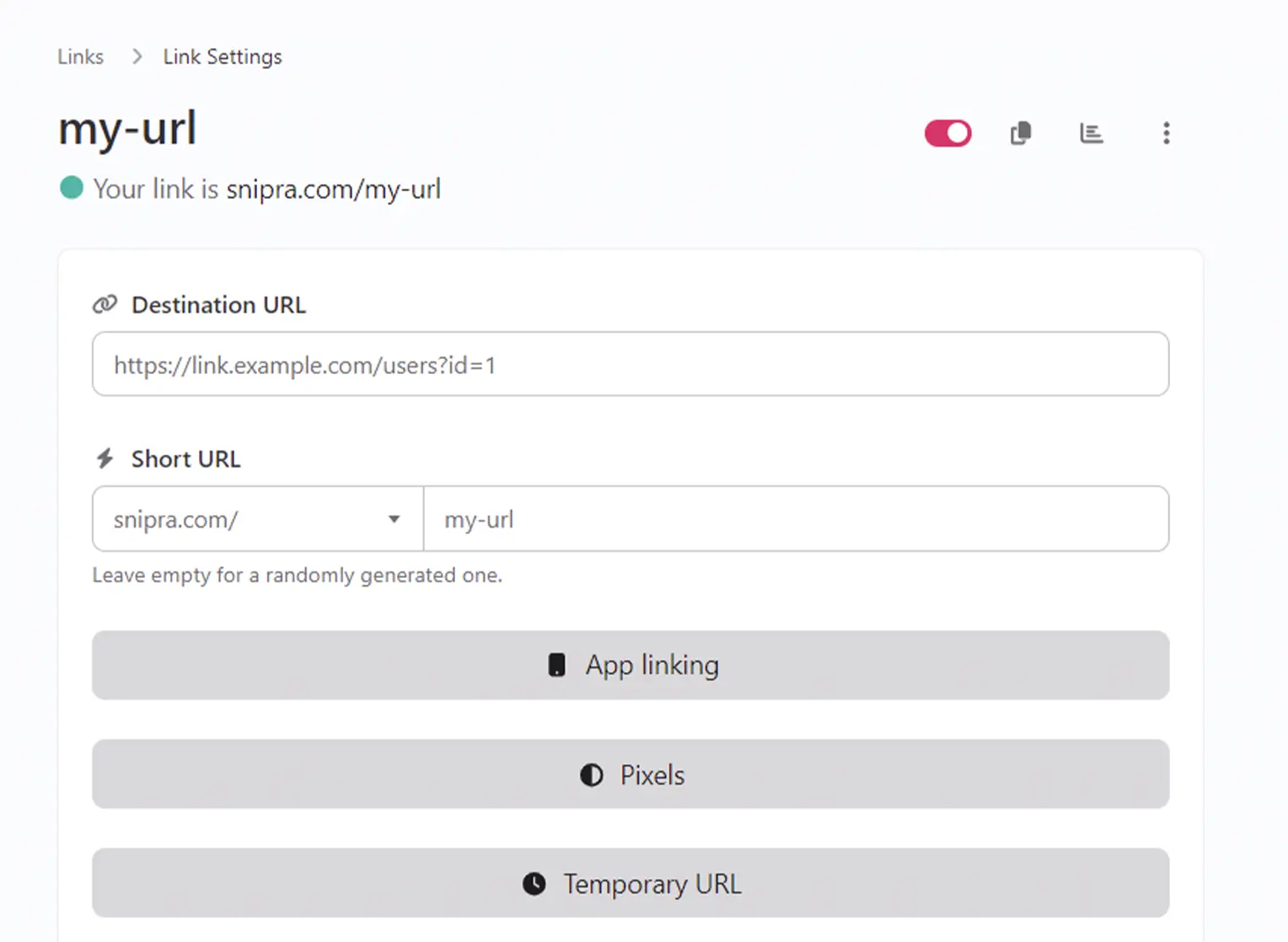 Bio Link Page Builder